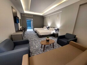 豪華雙人房 | 獨特設計、獨特裝修、手提電腦工作空間、熨斗/熨衫板