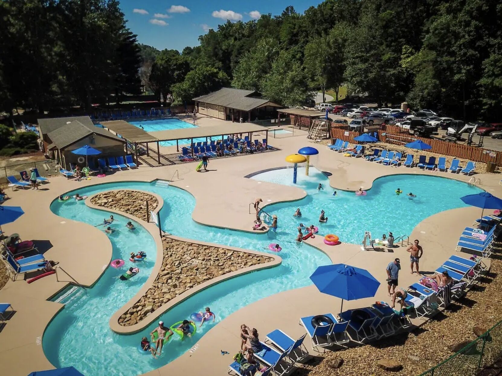 Indoor pool, a heated pool