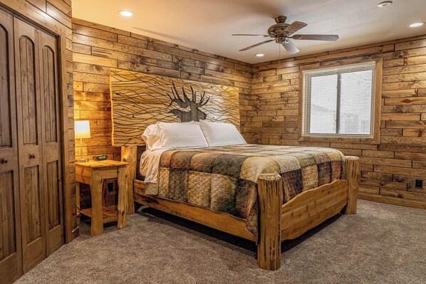 5 bedrooms, WiFi - Phelps Lakeview Lodge Holiday House (Phelps)