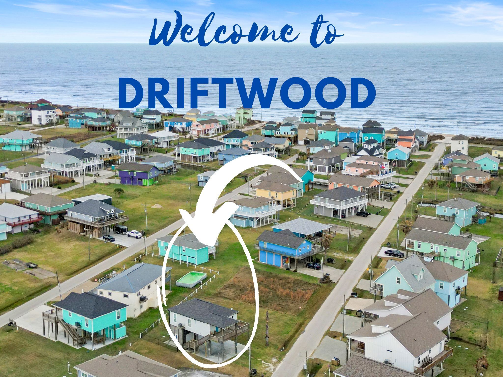 Driftwood, 2 bdrm, Gulf views, dog friendly