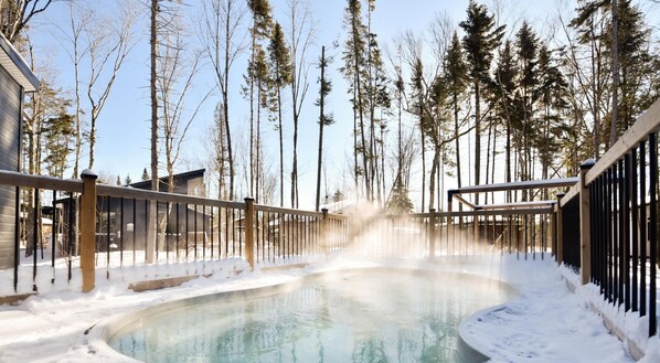 Pool - Forêt Blanche | Cozy Family Retreat | Sauna, Pool & Spa (Pont-Rouge)