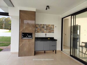 Terrace/patio - Linda Casa (Águas de Santa Bárbara)