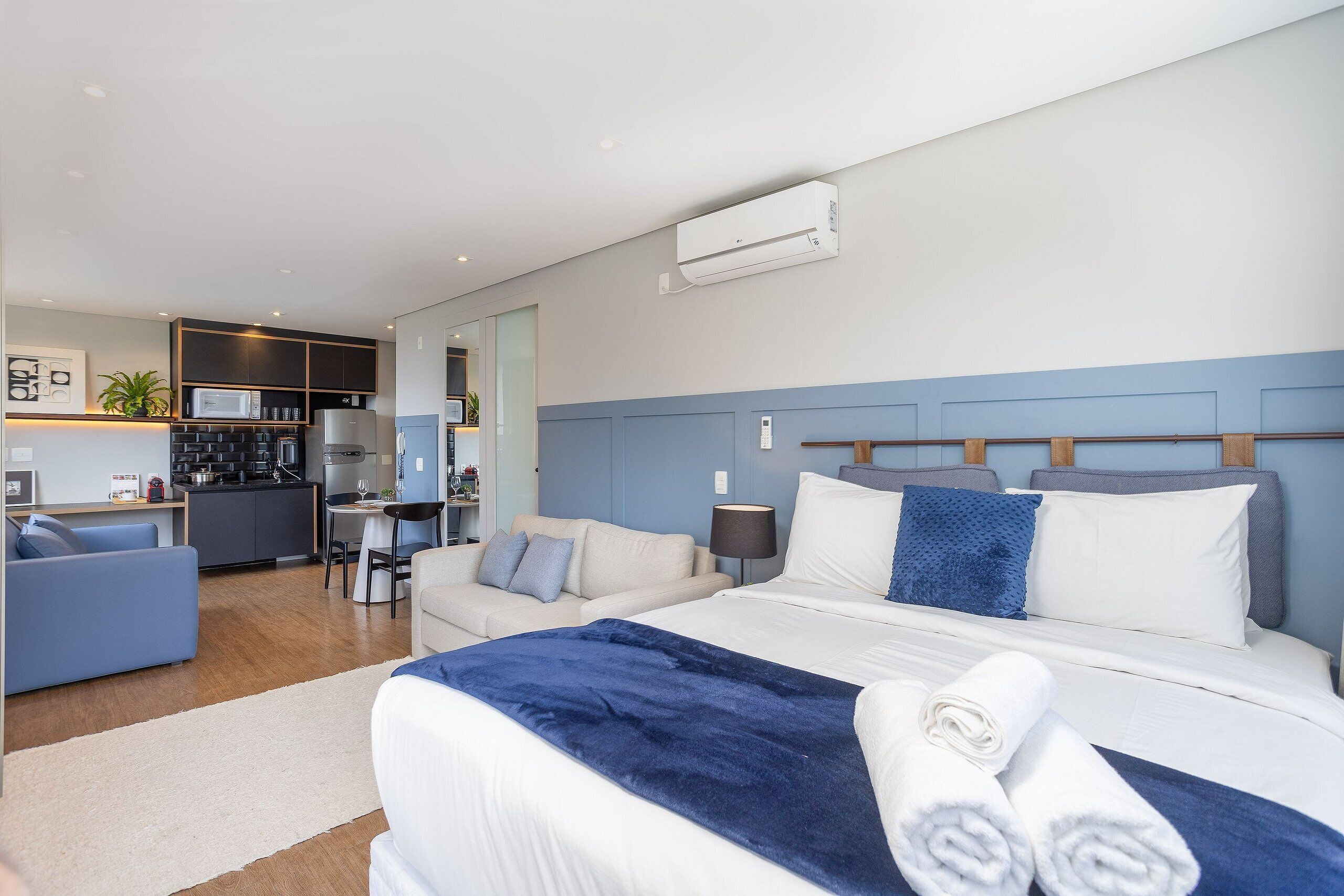 Apartamento | 1 quarto, roupa de cama