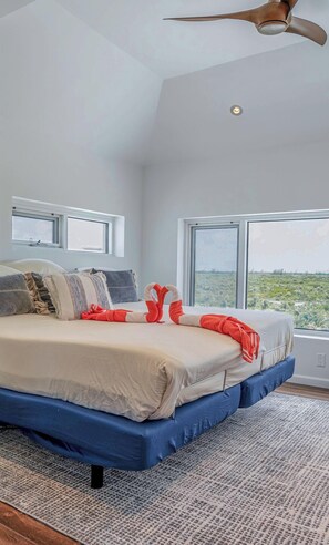 4 soverom, strykejern/-brett og wi-fi