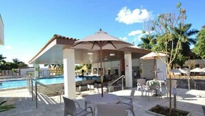 6 outdoor pools - FLAT DI ROMA RESORT INTERNACIONAL (Caldas Novas)