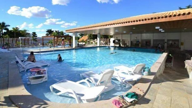 6 outdoor pools - FLAT DI ROMA RESORT INTERNACIONAL (Caldas Novas)