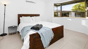 4 bedrooms, iron/ironing board, travel crib, WiFi