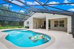 Alberca al aire libre 