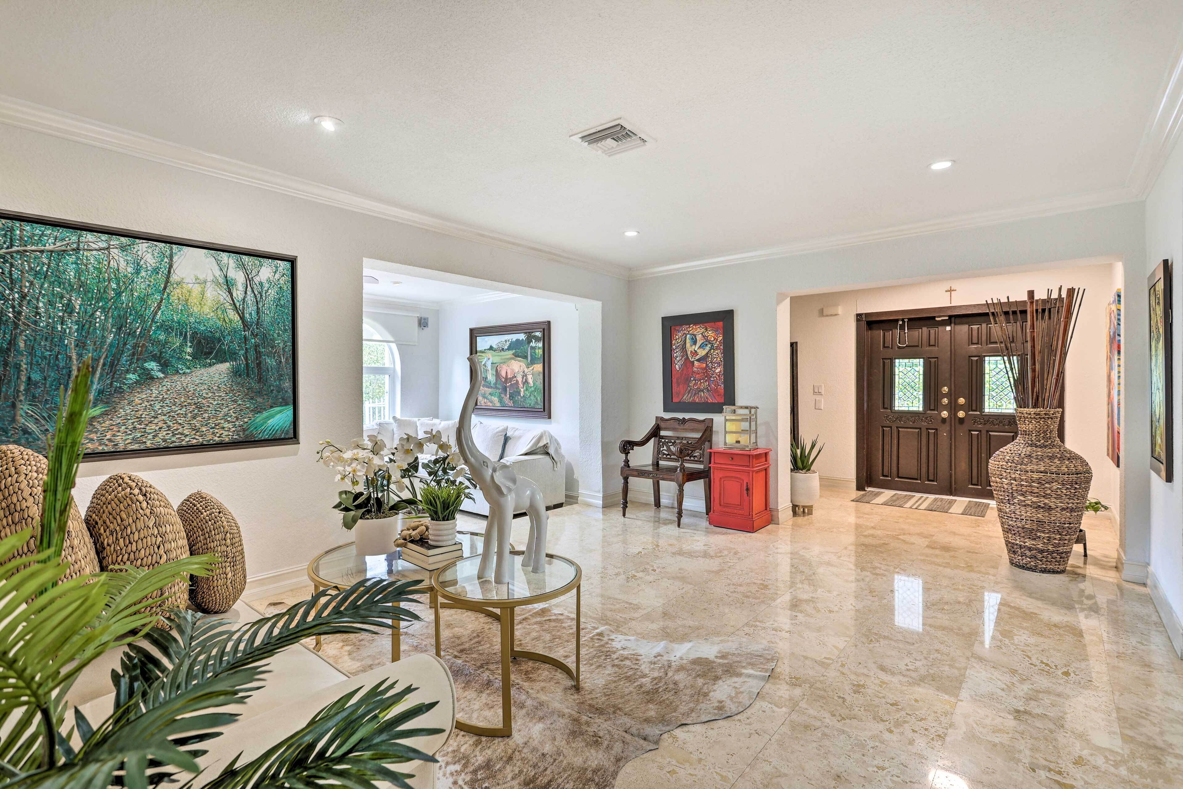 Elegant Miami Home w/ Private Tropical Oasis!