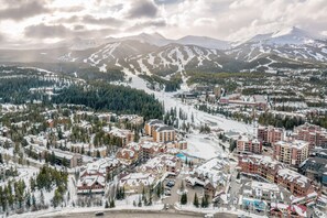 Aerial view - Cozy Winter Escape – 2BR/2BA Near Snowy Trails & Downtown (Breckenridge)