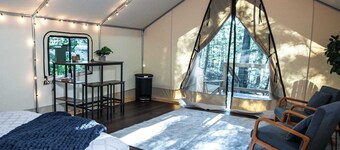 Bluejay's Nest-Lux Camping Tent in the Gorge️