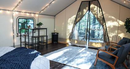 Bluejay's Nest-Lux Camping Tent in the Gorge️