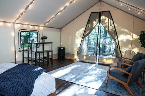 Bluejay's Nest-Lux Camping Tent in the Gorge️