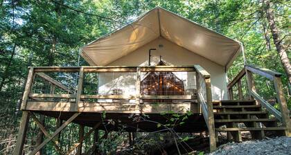 Bluejay's Nest-Lux Camping Tent in the Gorge️