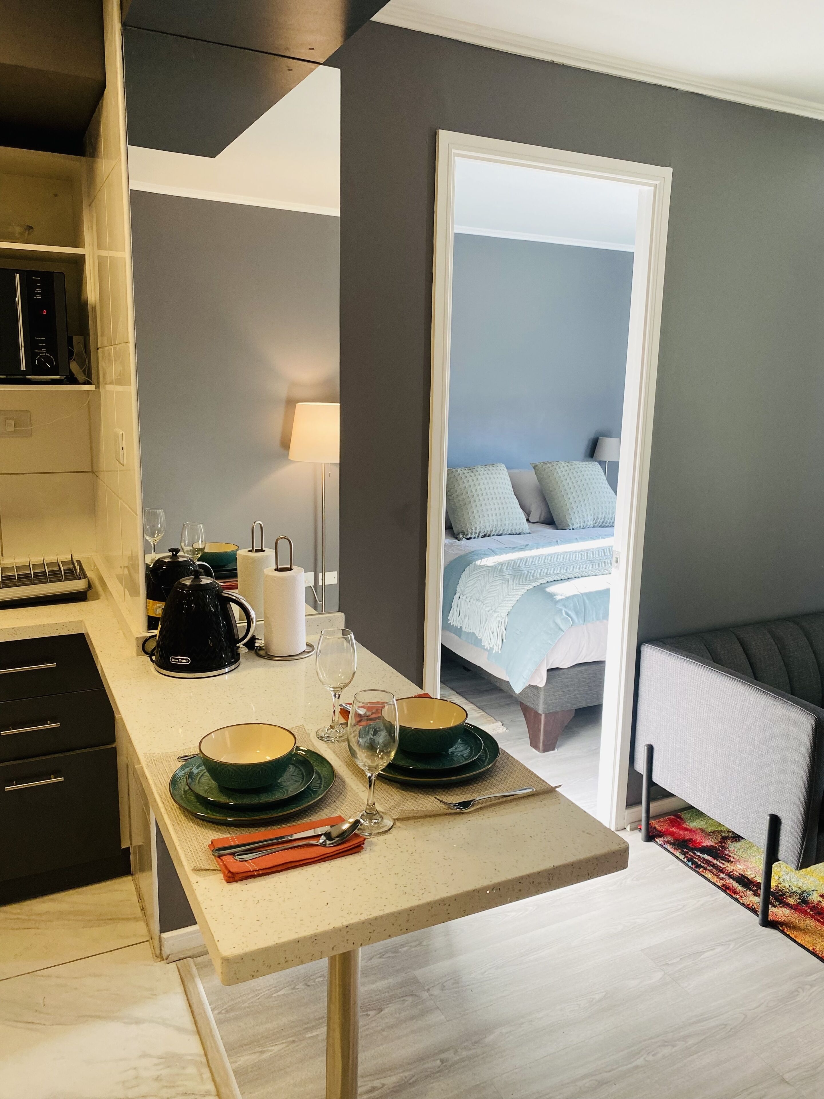 1 makuuhuone, silitysrauta/-lauta, ilmainen Wi-Fi, vuodevaatteet