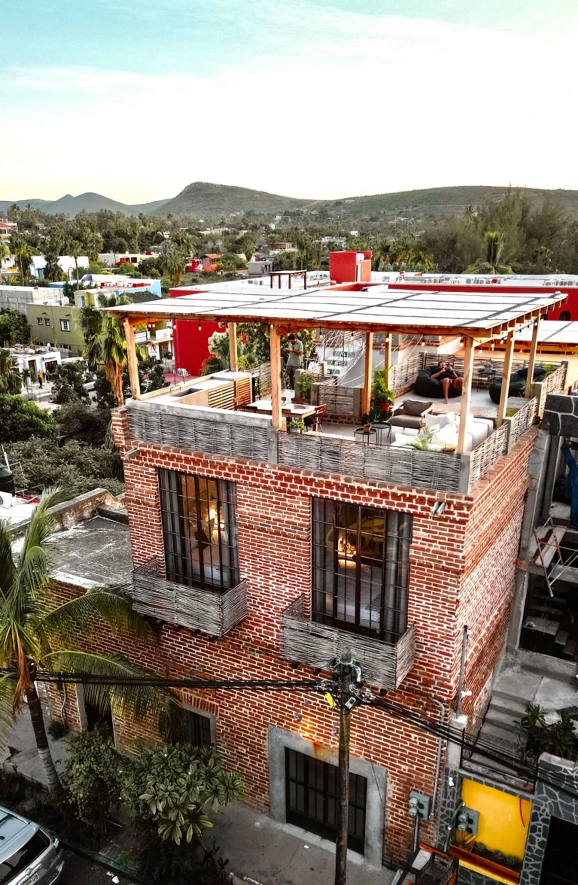 Fachada da propriedade