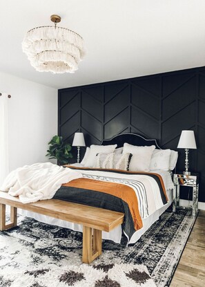 2 bedrooms, iron/ironing board, travel crib, WiFi