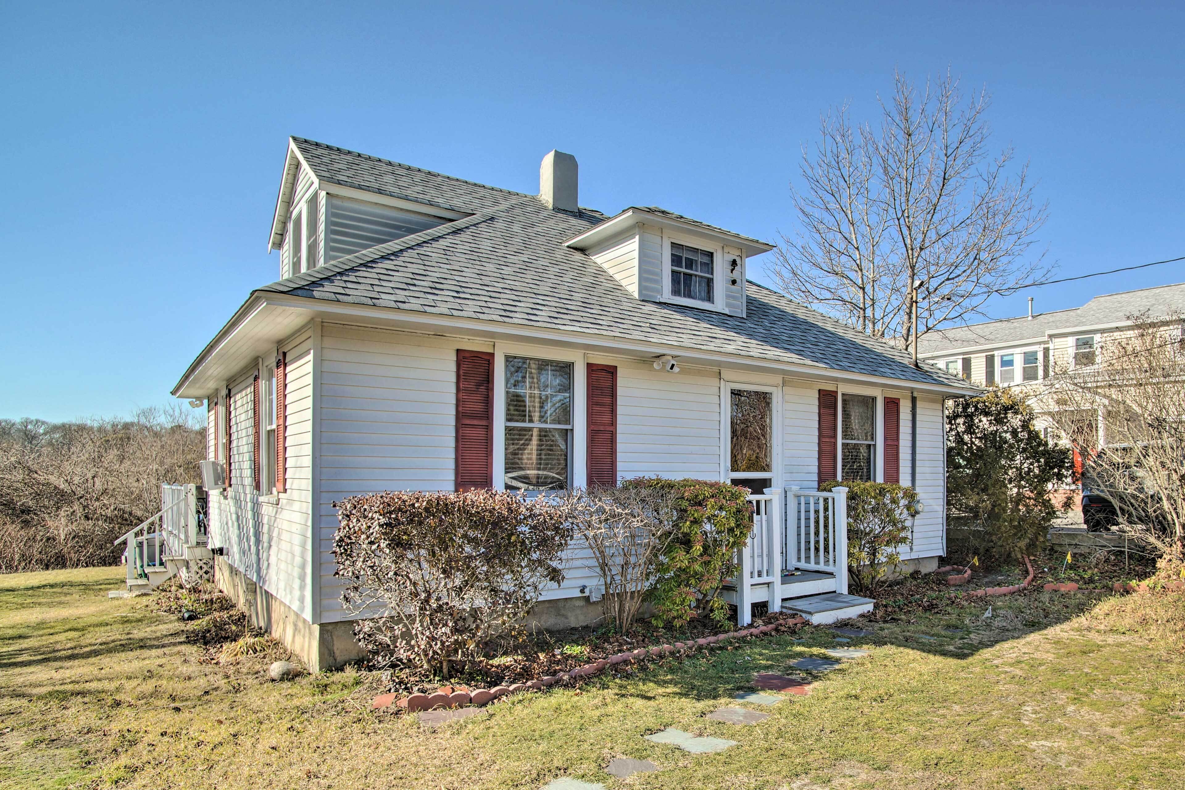 Pet-Friendly Hyannis Home w/ Deck & Stream Views!