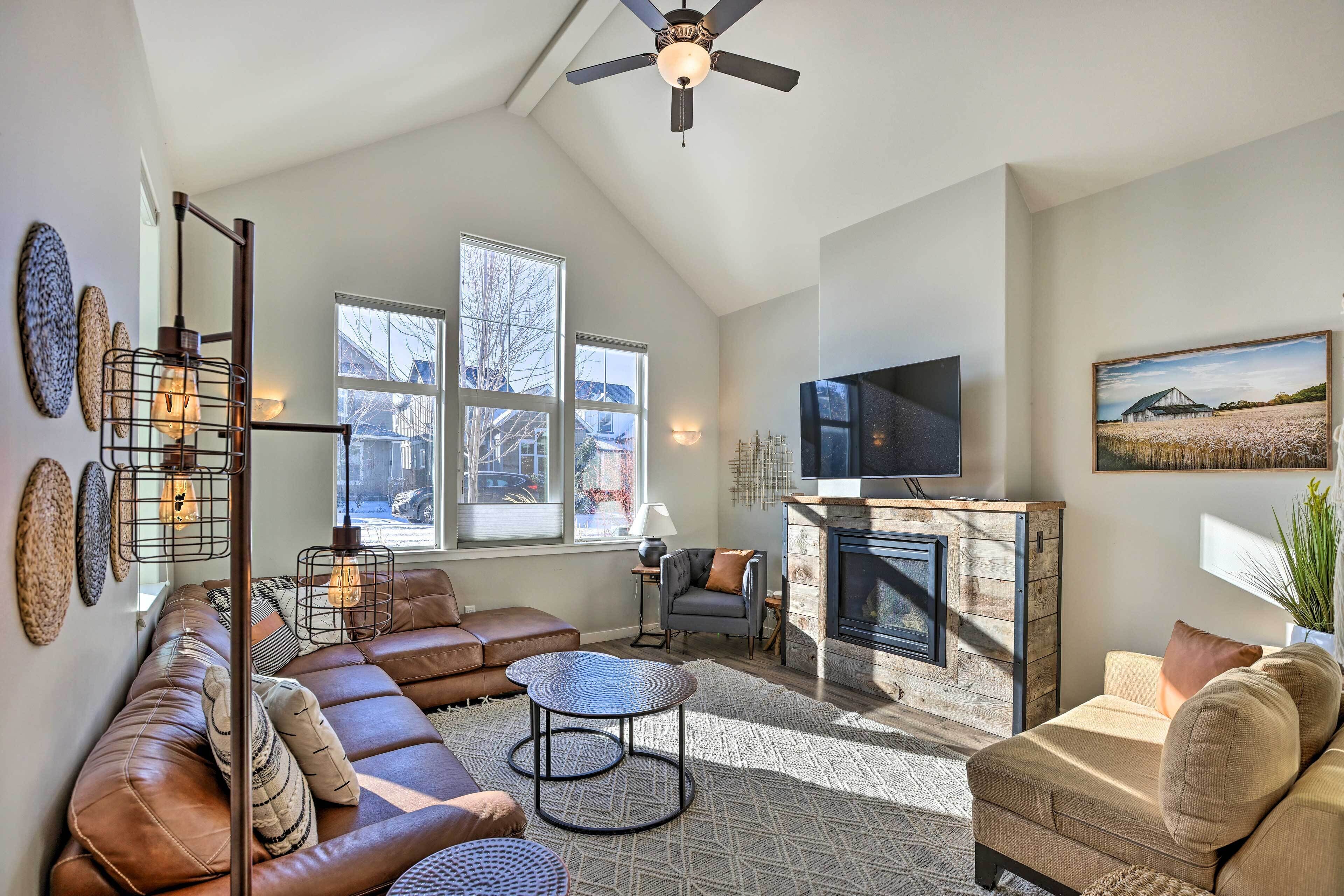 Modern Bend Home Rental w/ Private Hot Tub!