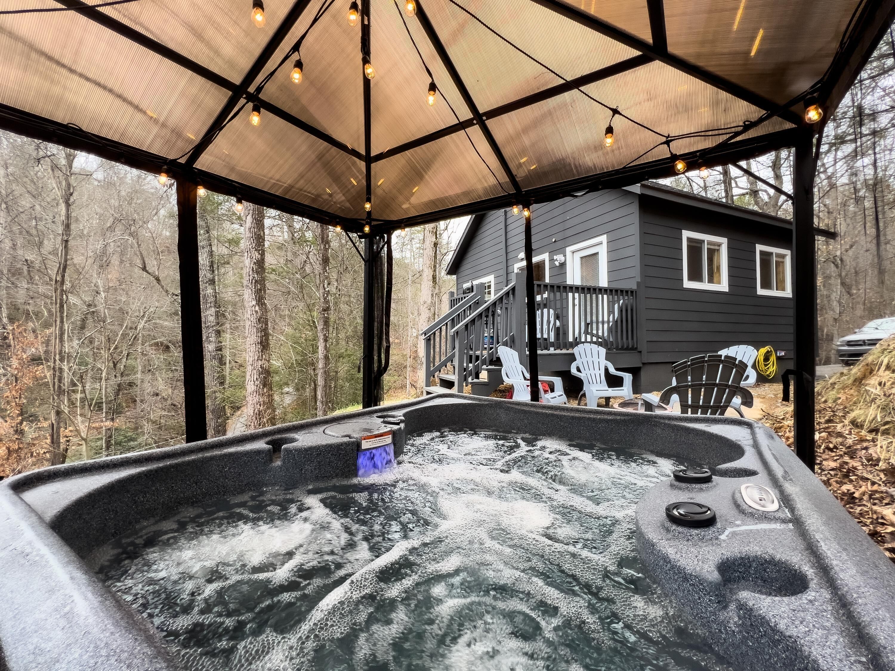 Bain à remous extérieur