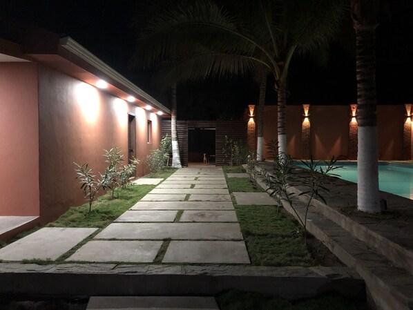 Alberca al aire libre