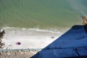 On the beach, beach towels - Gorgeous 4 BDR beachfront condo in gated community (Marco Island)