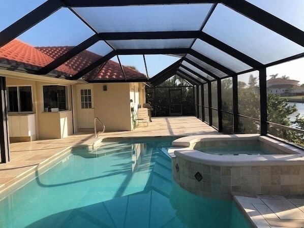 Piscine chauffée