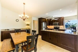 Dining - Spacious 3 BA, 2BA  pool home with canal view. (Marco Island)