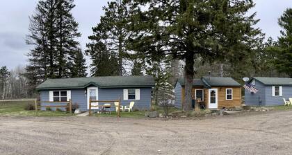Winter Nights Cottages: Cottage 3 Winter, Wisconsin vacation rental.