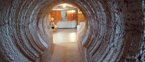 Superior Apartment, Private Bathroom | Living area | LED TV