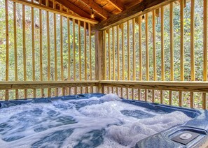 Bain à remous extérieur