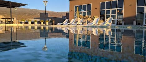 Seasonal outdoor pool