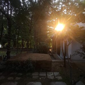 Enceinte de l’hébergement