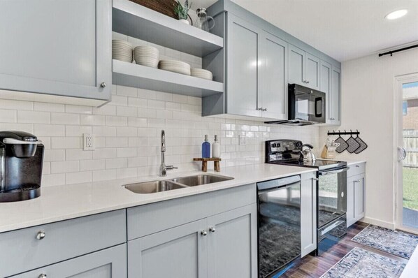 Fridge, microwave, oven, stovetop - Sunset Paradise Retreat | 2 Hot Tubs | 2 Houses (Orem)