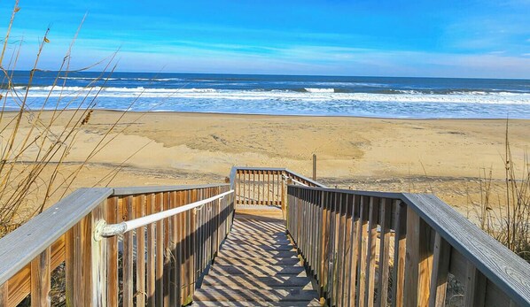 Beach nearby