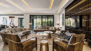 House (W004 - The Alyssa) | Living area | Smart TV, video game console