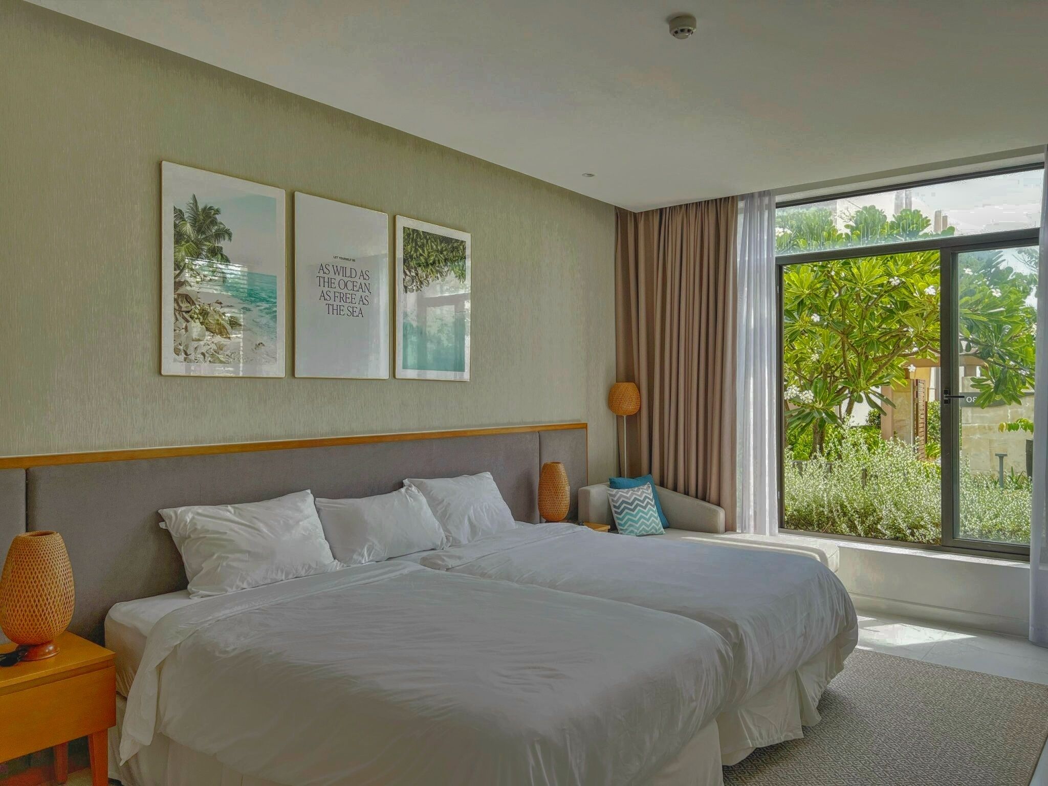 尊贵别墅, 3 间卧室, 私人游泳池, 花园景观 | 高档床上用品、加厚床垫、迷你吧、特色装修