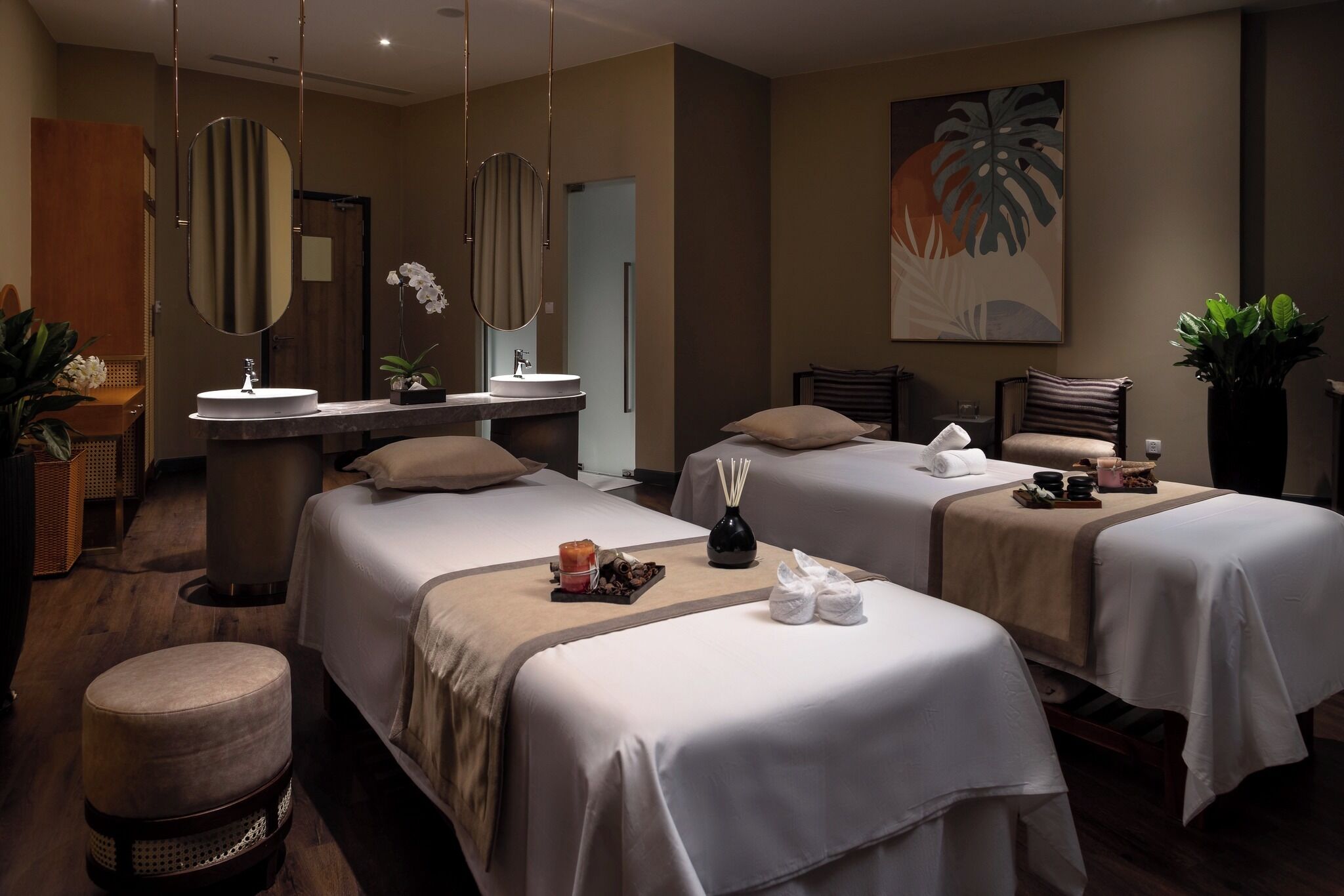 Body treatments, aromatherapy, hot stone massages, body scrubs, facials