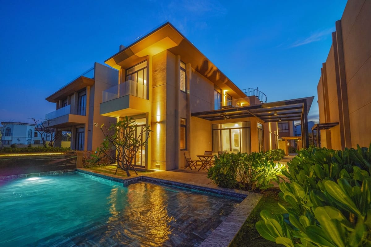 Villa, 3 camere da letto, piscina privata, di fronte alla spiaggia | Piscina privata