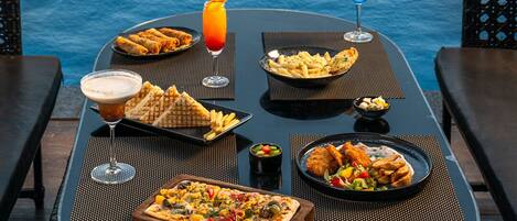 Indoor pool, open 8:00 AM to 7:00 PM, pool loungers