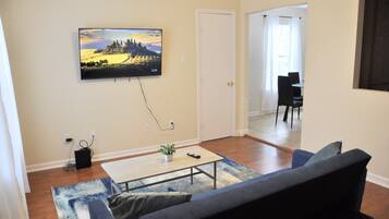 Smart TV, foosball, offices