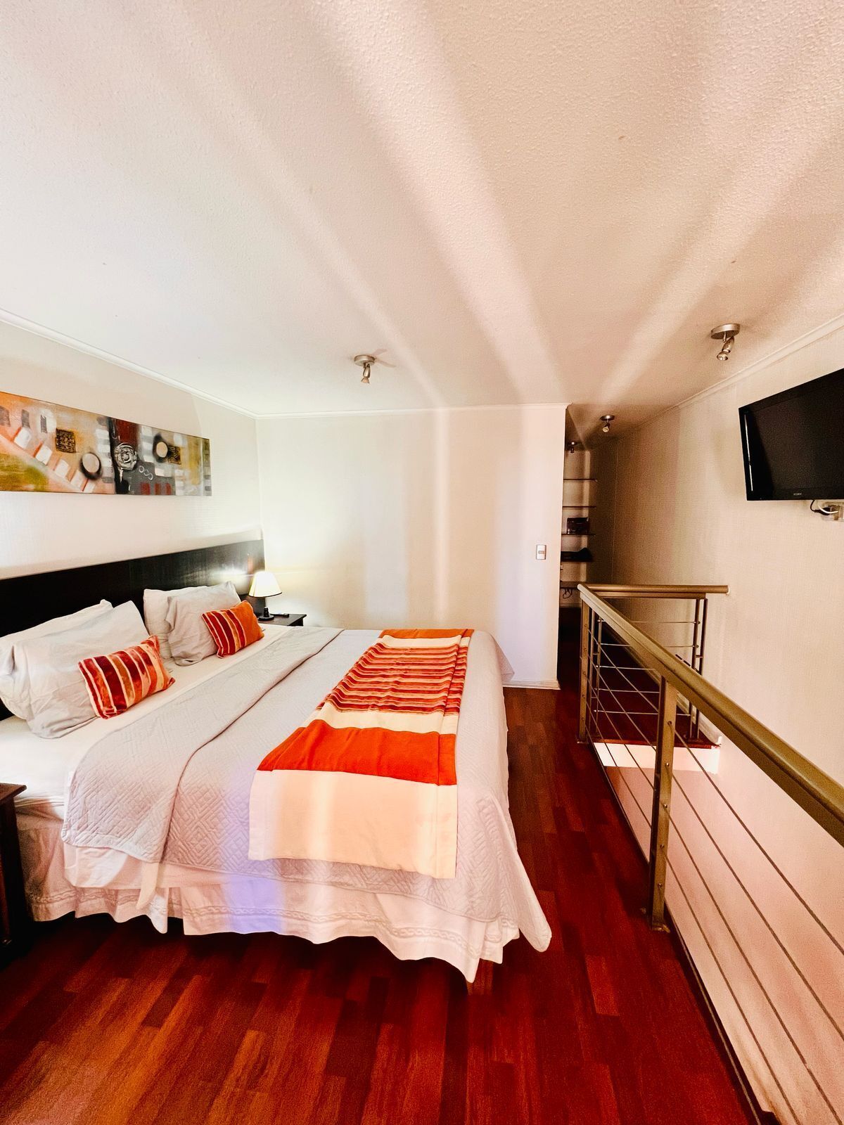 Apartamento luxo | 1 quarto, roupas de cama premium, edredons de pluma