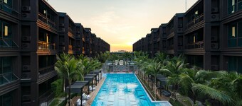 STD2-SW2 : 2 Bedrooms Suite with balcony-56sq.m.-Full Kitchen