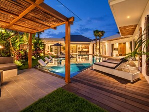Pool - Opulent 6 BR in Canggu, 400m to Finns Beach Haven (Canggu)