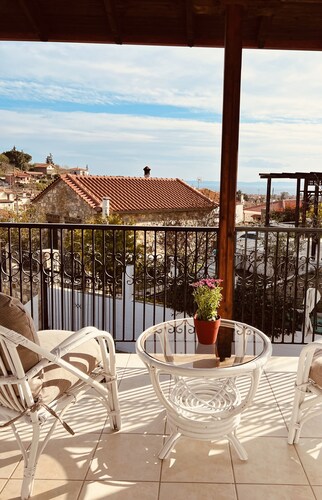Traditional stone-built house in the old village