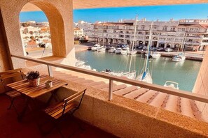Terrace/patio - Nice apartment in the Marina of Almerimar (Almerimar)