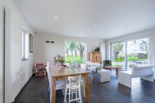 Spacious Holiday Home with Pond