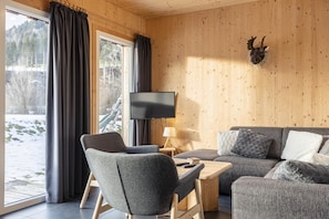 Smart TV, fireplace, DVD player - Spacious chalet with IR Sauna and whirlpool (Murau)