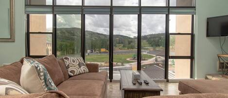 Tv, pejs, bøger, kontorer