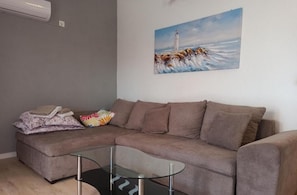 Apartment (Three Bedroom Apartment with Balcony ) | Living room | TV